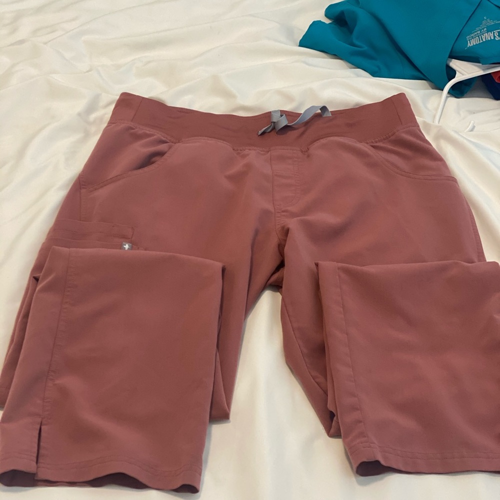 Figs Kade Scrub Bottoms Medium - Mauve